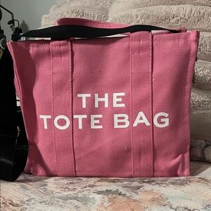 Amazon Pink Canvas Tote Bag